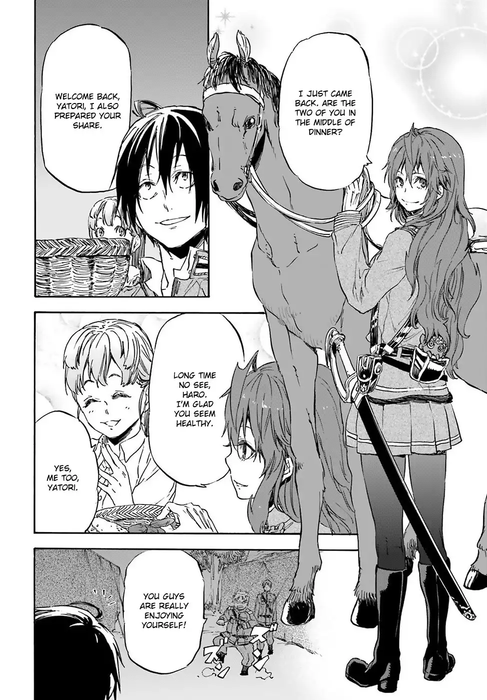 Nejimaki Seirei Senki - Tenkyou no Alderamin Chapter 19 33